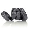 4-BALL four chain'd cock+ball rings OXBALLS LIQUID PLATINUM SILICONE