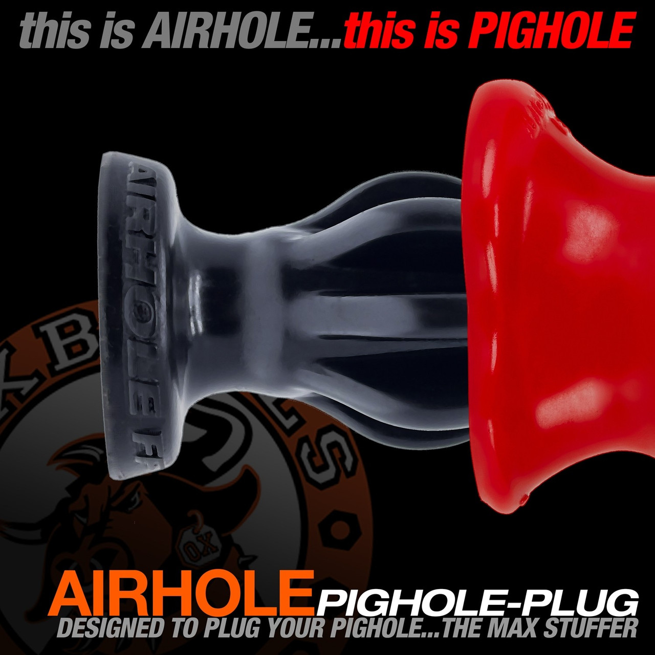 OXBALLS PigHole Airhole platinum silicone gaping