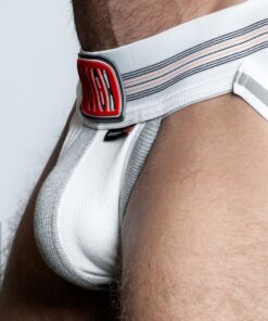 BULGER extended-depth pouch: engineered for BIG bulges+PUMPED junk+HUGE sacks WHITE SNOW