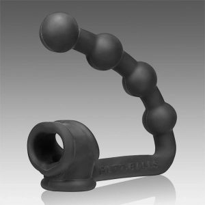 BUTTBALLS cocksling+5-balls buttsnake asslock OXBALLS black