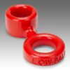 LOWBALL spring-tug ballstretcher+cockring OXBALLS LIQUID PLATINUM SILICONE