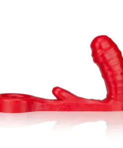 OXBALLS SQUIRM silicone asslock with curved butt plug and attached cock ring